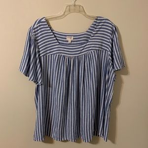TERRA & SKY top, size 3X